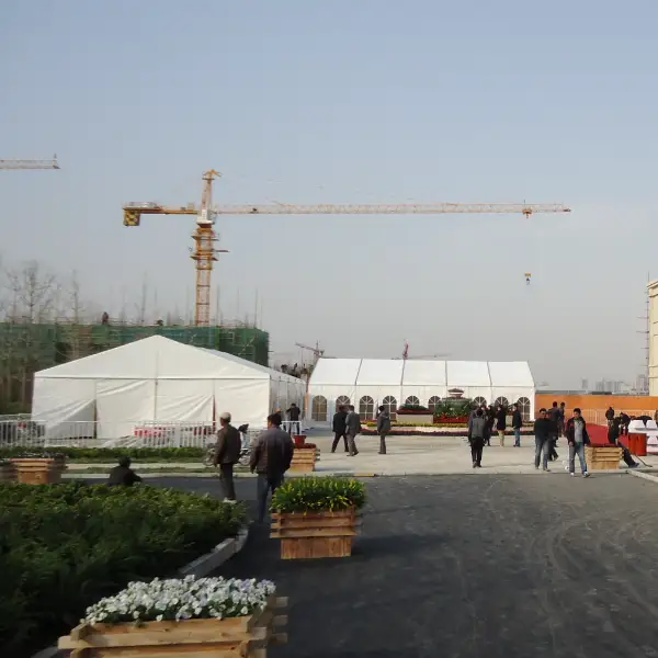 地产庆典篷房 安全美观户外品牌展示舞台 现货直发支持定制