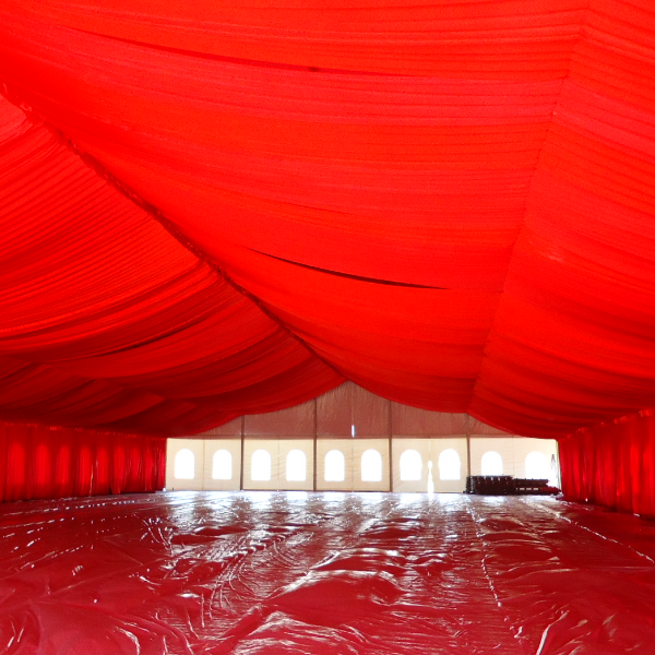 户外婚礼喜宴蓬房厂家直销 | 4-6人快速搭建 | 白色或水晶宫全透明可选