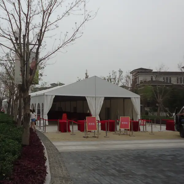 地产庆典篷房 安全美观户外品牌展示舞台 现货直发支持定制