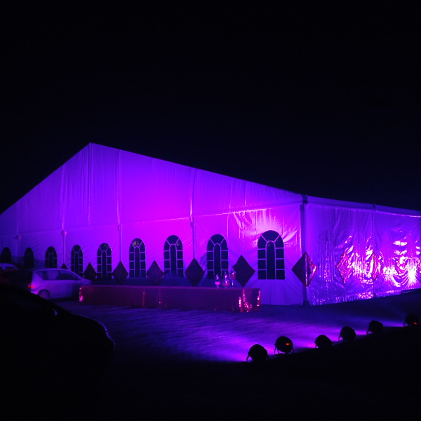 大型婚庆活动蓬房 | 多种颜色装饰搭配 | 营造梦幻别致婚礼殿堂