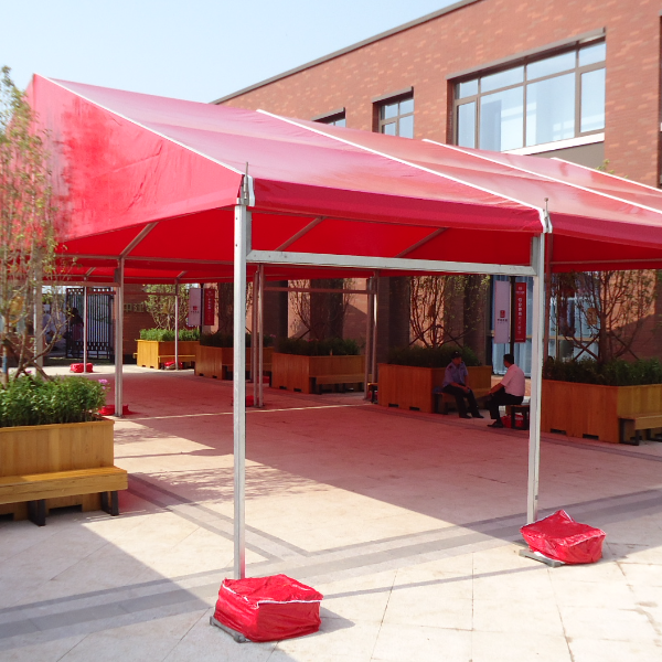 全净空无阻碍地产展示篷房 自由动线规划艺术展位 模块化定制活动房