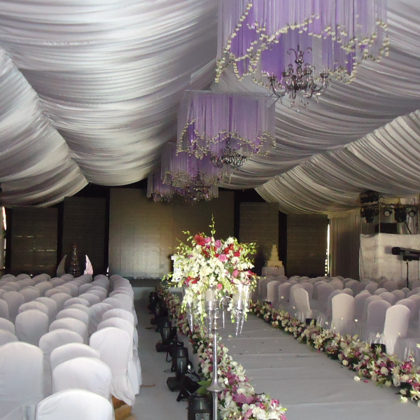 户外婚礼喜宴蓬房厂家直销 | 4-6人快速搭建 | 白色或水晶宫全透明可选